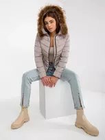 Striukė moterims-NM-KR-P22-6627.03P-ciemny bezowy