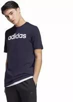 adidas Essentials Single Jersey Linijinis siuvinėtas logotipas Marškinėliai M IC9275