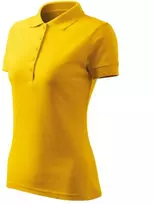 Malfini Pikė Polo Free W MLI-F1004 polo marškinėliai, geltoni