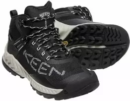KEEN NXIS EVO MID WP JUODA/MĖLYNI STIKLINIAI W KE-1025911 batai