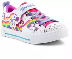 Skechers Twinkle Toes S Lights Twinkle Sparks Jumpin Clouds Jr 314809L-WMLT batai
