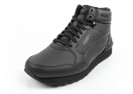 Vyriški Puma ST Runner v4 Mid aukšto aulo sportbačiai, juodi