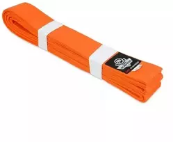 Kelioninis Karatė kimono diržas – oranžinis, 260 cm