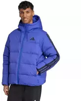 Vyriškas adidas Ess 3S PD HD J džemperis, kobalto JW9099