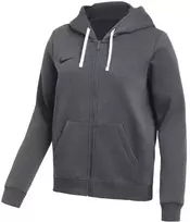 Nike Park 26 Fleece Bliuzonas su gobtuvu ir pilnu užtrauktuku moterims, tamsiai pilkos IB1230 063