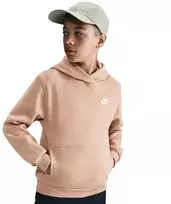 Nike Sportswear Club Fleece smėlio spalvos džemperis vaikams FD3000 200