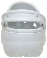 Crocs Classic Platform moteriškos klumpės, kreminės spalvos 206750 1NK