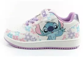 Vaikiški sportiniai bateliai „Leomil“ su „Stitch“ motyvais, patogūs, lengvi, užsegami „Velcro“ lipdukais
