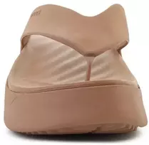 Šlepetės per pirštą CROCS GATAWAY PLATFORM FLIP, pieninio šokolado spalva, 209410-2JJ