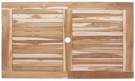 Sulankstomas sodo stalas Natūrali 120 x 70 x 75,5 cm