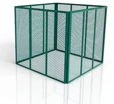 Juskys Metalo kompostavimo dėžė 450L 80x80x70 cm tamsiai žalias