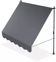 Juskys Klamperio markizė Kapstadt 200x120 cm pilka