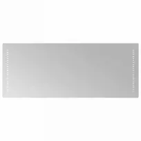 LED vonios veidrodis Skaidrus 100 x 40 cm grūdintas stiklas