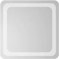 LED vonios veidrodis Skaidrus 40 x 40 cm grūdintas stiklas