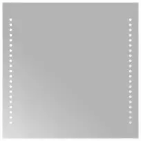 LED vonios veidrodis Skaidrus 40 x 40 cm grūdintas stiklas
