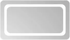 LED vonios veidrodis Skaidrus 70 x 40 cm grūdintas stiklas