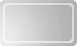 LED vonios veidrodis Skaidrus 100 x 60 cm grūdintas stiklas