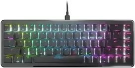 Turtle Beach Vulcan II Mini 65% juoda laidinė mechaninė klaviatūra (Raudona switch, US)