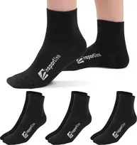 Vidutinio ilgio bambukinės kojinės inSPORTline Silvatic Mid AG+ antibakterinės – 3 poros