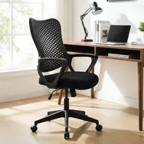 Promotion Ergonomiška biuro kėdė su porankiais juoda