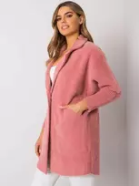 Paltas moterims MBM-PL-1517.00P rožinės spalvos