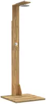 Lauko dušas 219 cm Kietas akacijos medis ir nerūdijančio plieno