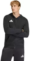 Vyriškas adidas Entrada 26 džemperis su gobtuvu ir užtrauktuku, juodas KF5945