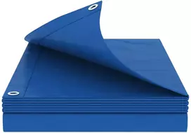 Tent su kilpom Mėlyna 4 x 8 m 260 gsm PE