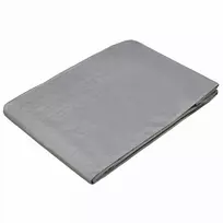 Tent su kilpom Šviesiai pilka 6 x 8 m 90 gsm PE