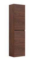 Aukšta vonios spintelė, ąžuolo-riešuto spalvos, SIMPLE, 35 x 27 x 136 cm