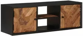 Televizoriaus spintelė su lentyna su saugykla 105 x 30 x 35 cm
