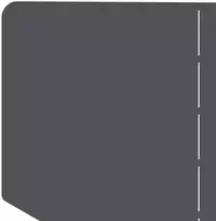 Vejo kraštas 4 vnt. 100 x 45 cm Plienas Antracito