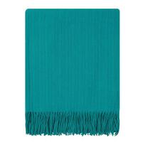 Medvilninis pledas Cozy Blankets, 100 % medvilnė, su dekoratyviniais kutais – minkštas pledas namams ir poilsiui 140×200 cm, 140x2001