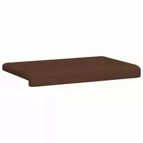 Suoliuko pagalvė Dirbtinė oda Ruda Gylis 35 cm