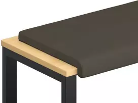 Suoliuko pagalvė Dirbtinė oda Pilka Gylis 35 cm