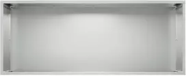 Sodo vazonas Sidabrinė 80 x 40 x 40 cm Galvanizuotas plienas