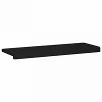 Suoliuko pagalvė Dirbtinė oda Juoda Gylis 35 cm