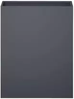 Sodo vazonas Antracito 40 x 20 x 40 cm Šaltai valcuotas plienas