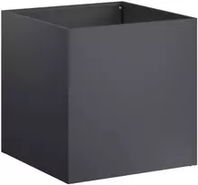 Sodo vazonas Antracito 45 x 45 x 45 cm Šaltai valcuotas plienas
