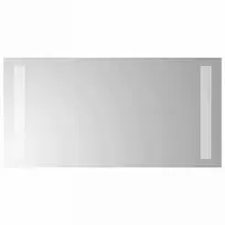 LED vonios veidrodis Skaidrus 40 x 20 cm grūdintas stiklas