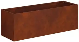 Sodo vazonas Rūdijanti 40 x 20 x 20 cm