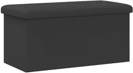 Sulankstomas saugojimo suolas Pilka 180 kg 80 L 77 x 38 x 38 cm