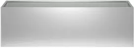 Sodo vazonas Sidabrinė 80 x 30 x 30 cm Galvanizuotas plienas