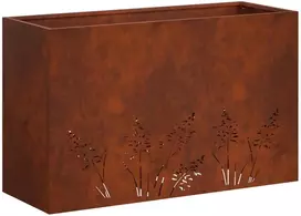 Sodo vazonas Rūdijanti 80 x 30 x 49 cm