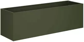 Sodo vazonas 2 vnt. Alyvuogių žalia 80 x 30 x 30 cm