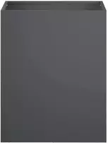 Sodo vazonas Antracito 40 x 30 x 50 cm Šaltai valcuotas plienas