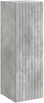 Vonios baldų rinkinys 3 vnt. Betono pilka 33 x 34,5 x 160 cm