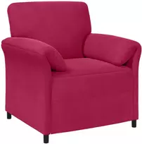 Sofa Sofos komplektas 2 vnt. Vyno raudona Aksomas