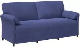Sofa Sofos komplektas 2 vnt. Policijos mėlyna Aksomas