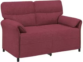 Sofa Sofos komplektas 2 vnt. Vyno raudona Audinys